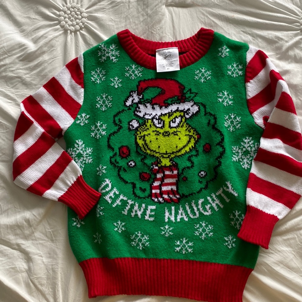 Children’s Holiday Grinch Sweater